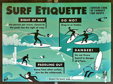 Tofino Surf Etiquette